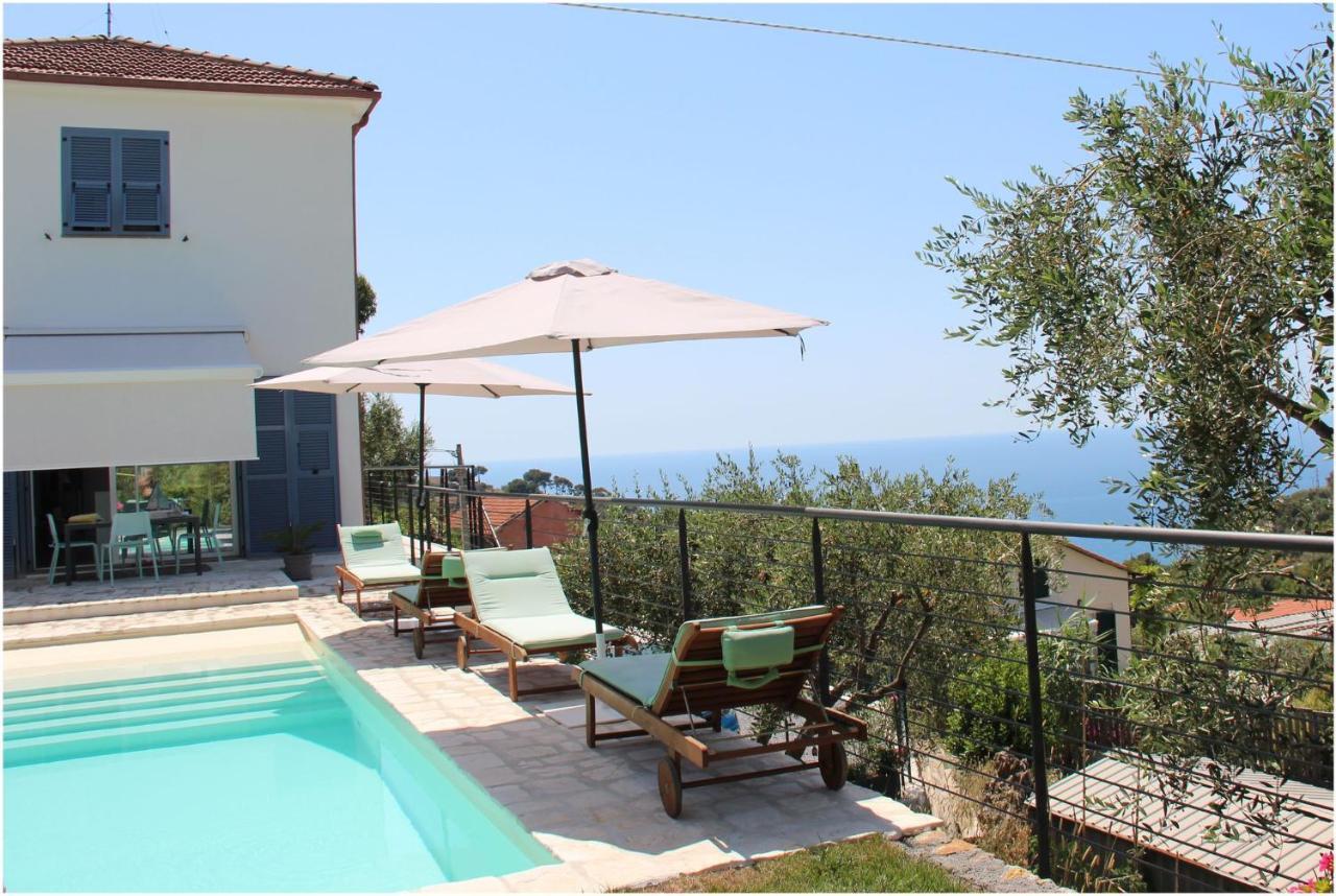 Il Sole Di Poggi Bed & Breakfast อิมเปรีอา ภายนอก รูปภาพ
